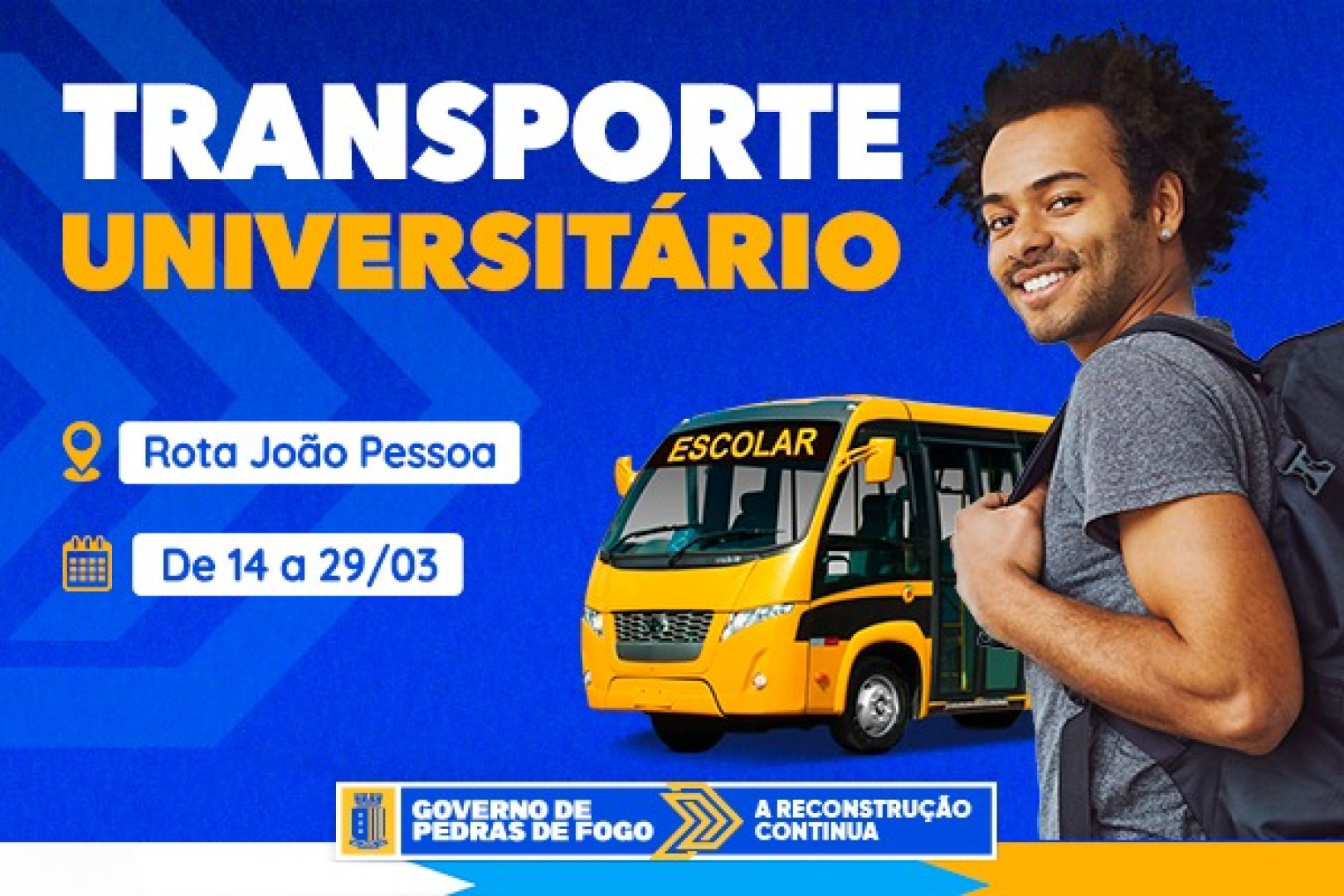 Transporte Universitário: Inscrições Abertas para Rotas em João Pessoa!