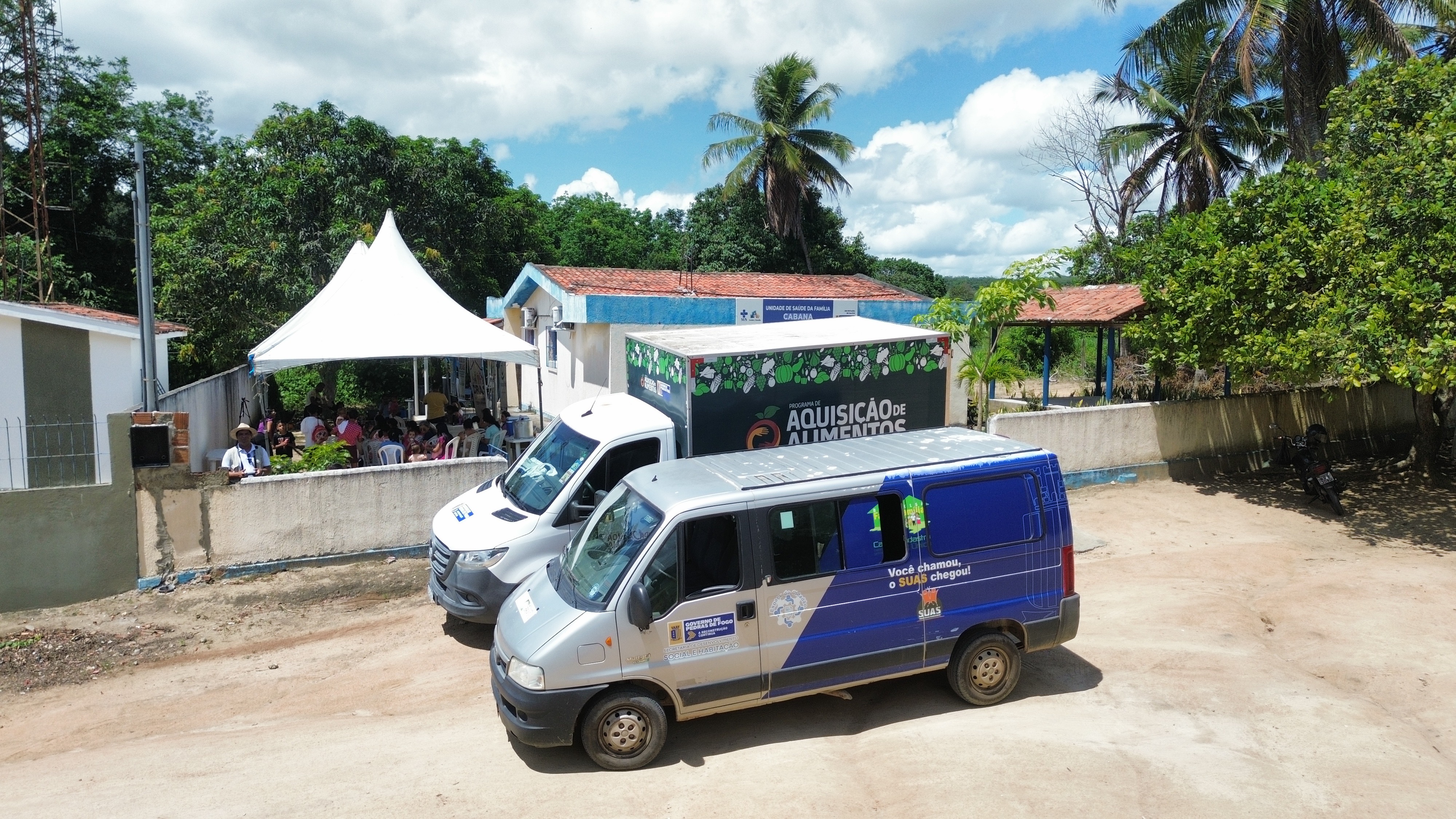 Imagem ilustrativa: Comunidade rural de Cabana recebe serviços do “SUAS”