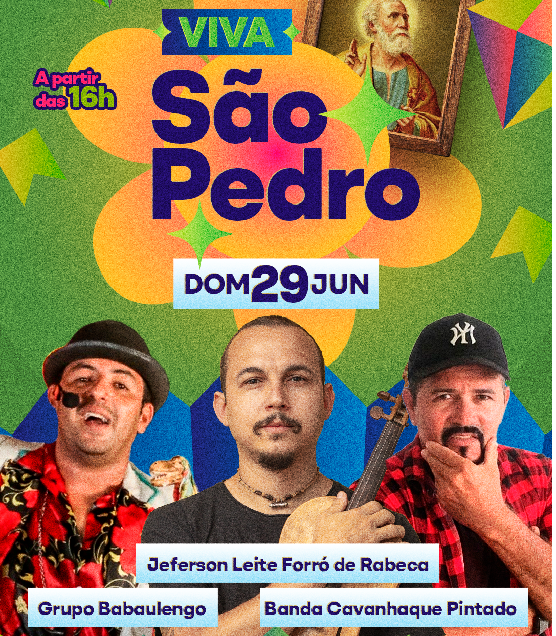 Imagem ilustrativa: São Pedro de Pedras de Fogo terá muito forró e cultura popular