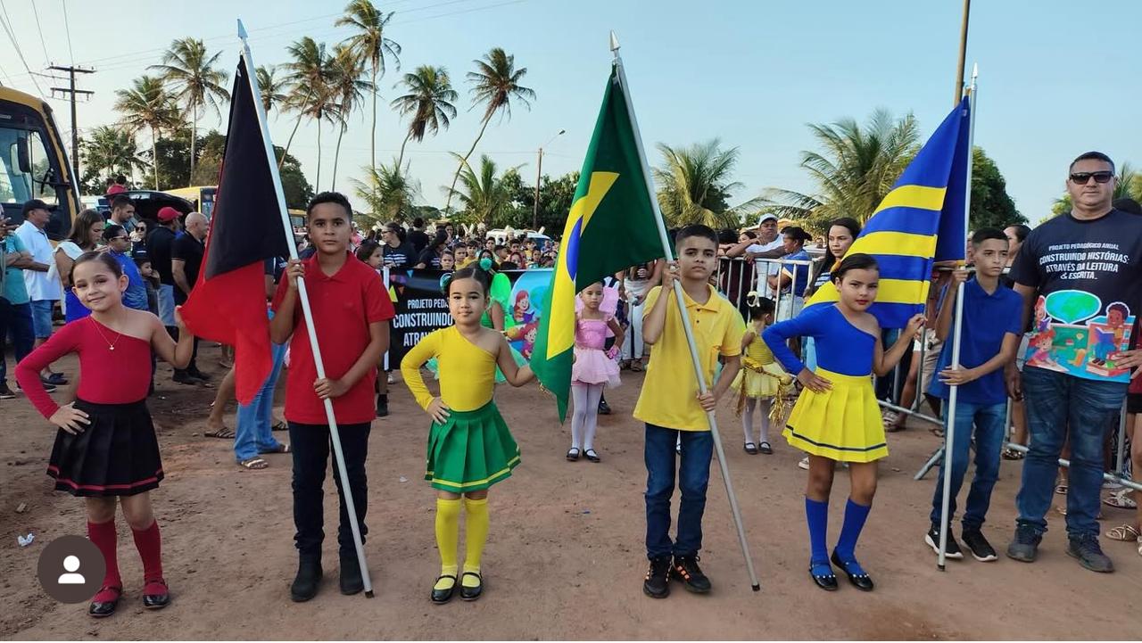 Imagem ilustrativa: Desfiles cívicos de Pedras de Fogo chegam ao fim com apresentações na zona rural