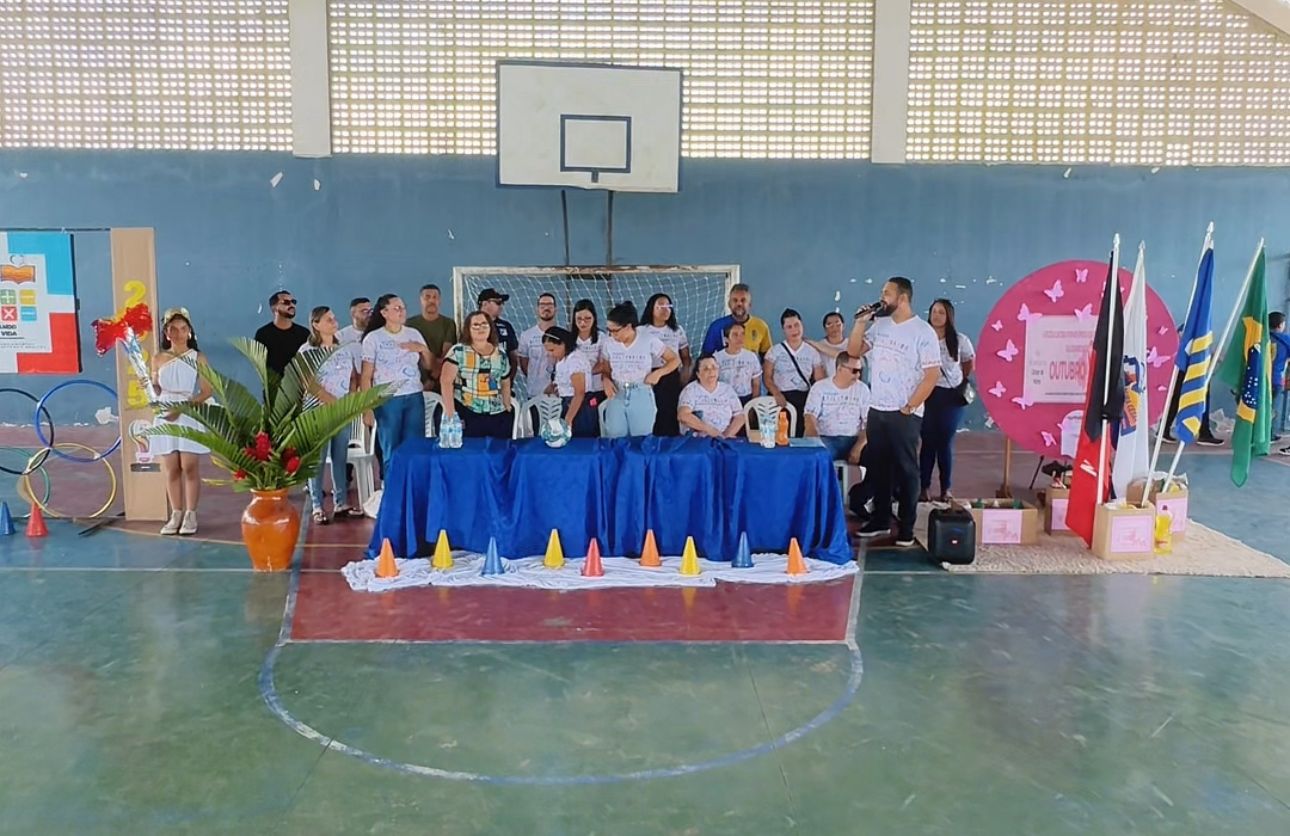 Jogos Interclasse da Escola Jacira Cesar têm início com foco em integração, esporte e solidariedade