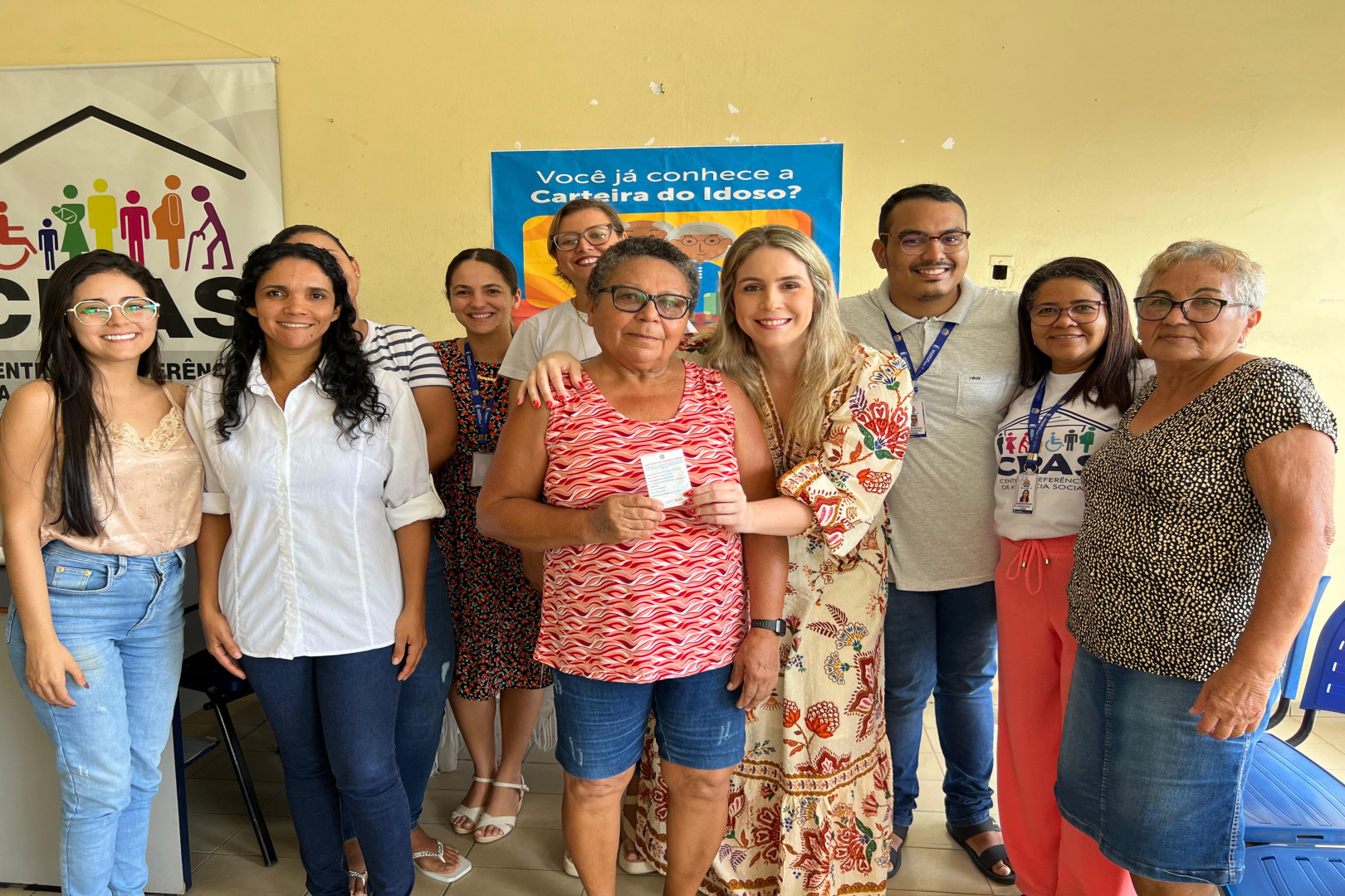 CRAS DE PEDRAS DE FOGO EMITE CARTEIRINHA DO IDOSO E BENEFICIA COMUNIDADE