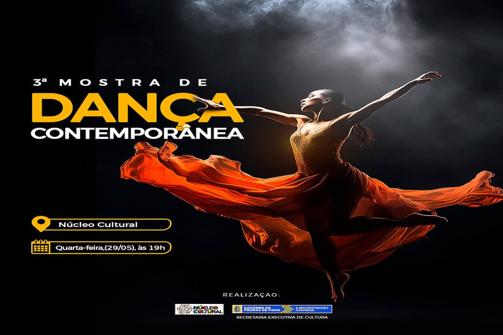 3ª MOSTRA DE DANÇA CONTEMPORÂNEA É REALIZADA NESTA QUARTA