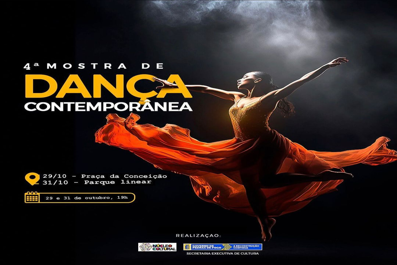 SECRETARIA DE CULTURA REALIZA 4ª MOSTRA DE DANÇA CONTEMPORÂNEA