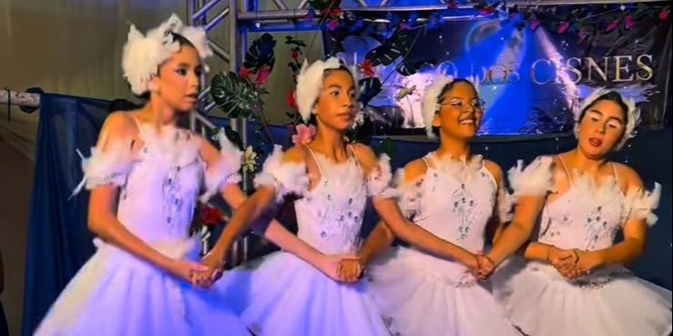 Secretaria de Cultura apresenta espetáculo “O Lago dos Cisnes” na Escola João Úrsulo