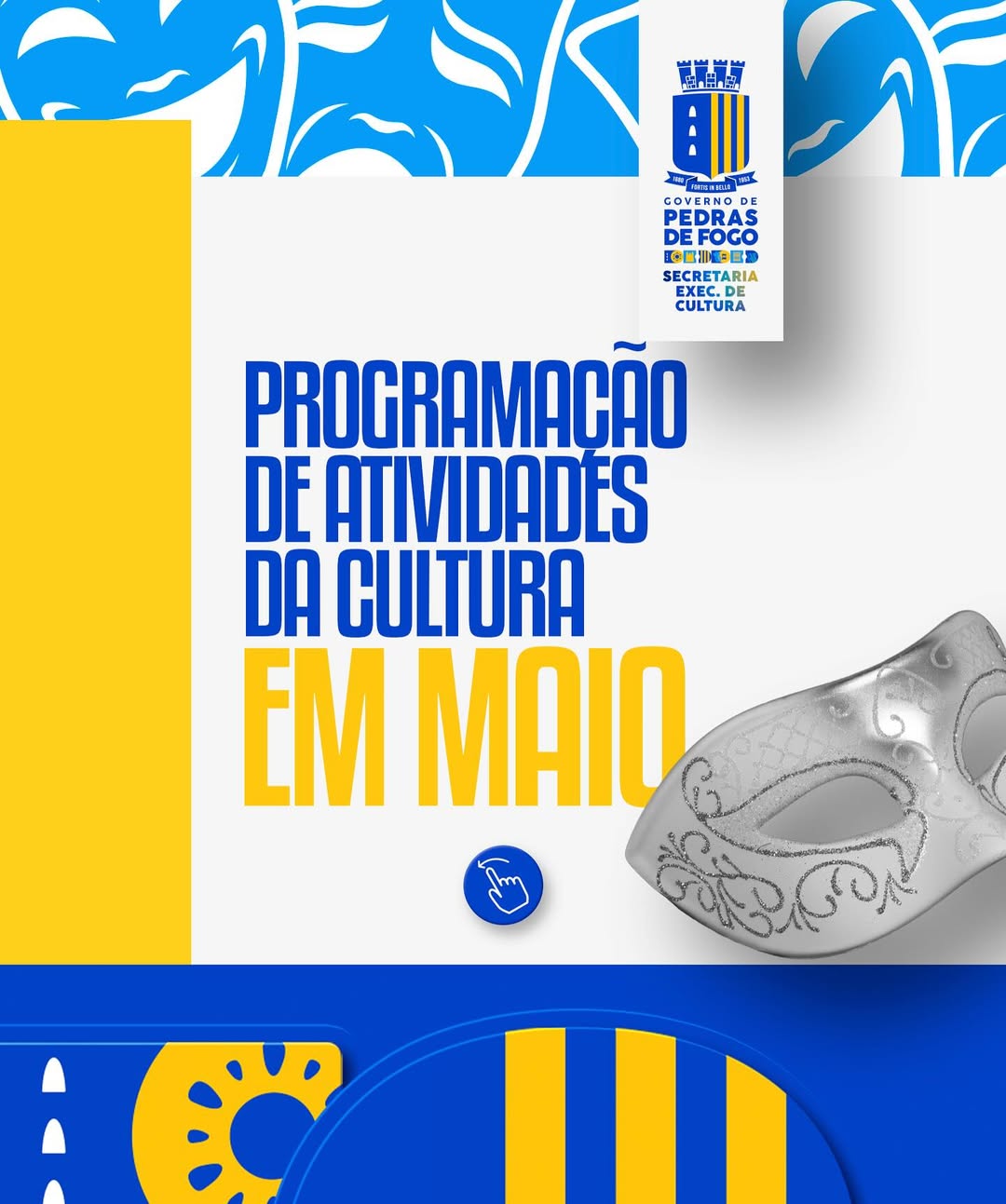O Governo de Pedras de Fogo, através da Secretaria Executiva de Cultura, está com uma programação especial para todo o mês de maio, para comemorarmos os 72 anos de Emancipação Política do município. Você é nosso co.jpg