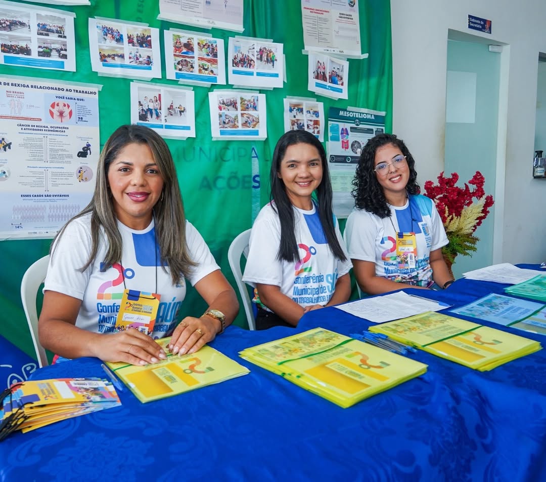 A Secretaria de Saúde e o Conselho municipal de saúde realiza nesta quarta-feira, 9 de abril , a 2• Conferência Municipal de Saúde do Trabalhador e da Trabalhadora.  A Conferência de Saúde é um instrumento de  (11).jpg