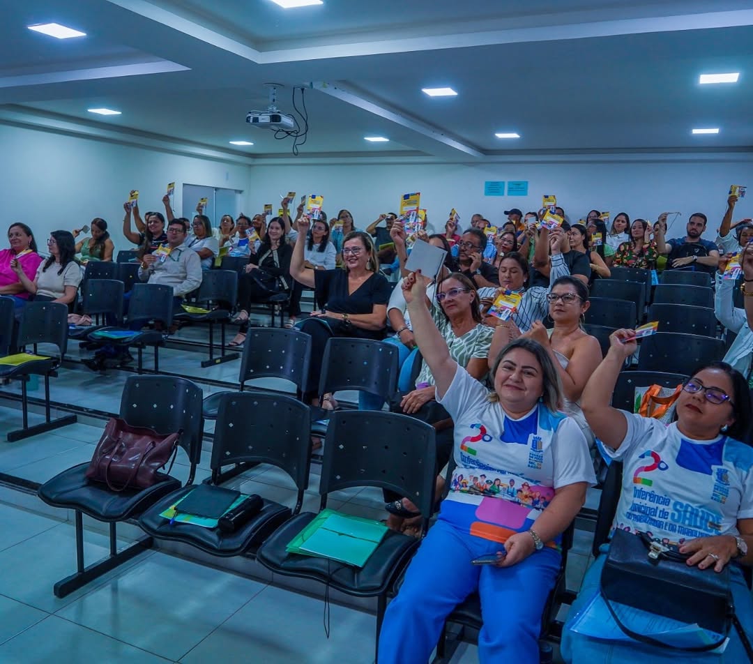 A Secretaria de Saúde e o Conselho municipal de saúde realiza nesta quarta-feira, 9 de abril , a 2• Conferência Municipal de Saúde do Trabalhador e da Trabalhadora.  A Conferência de Saúde é um instrumento de  (14).jpg