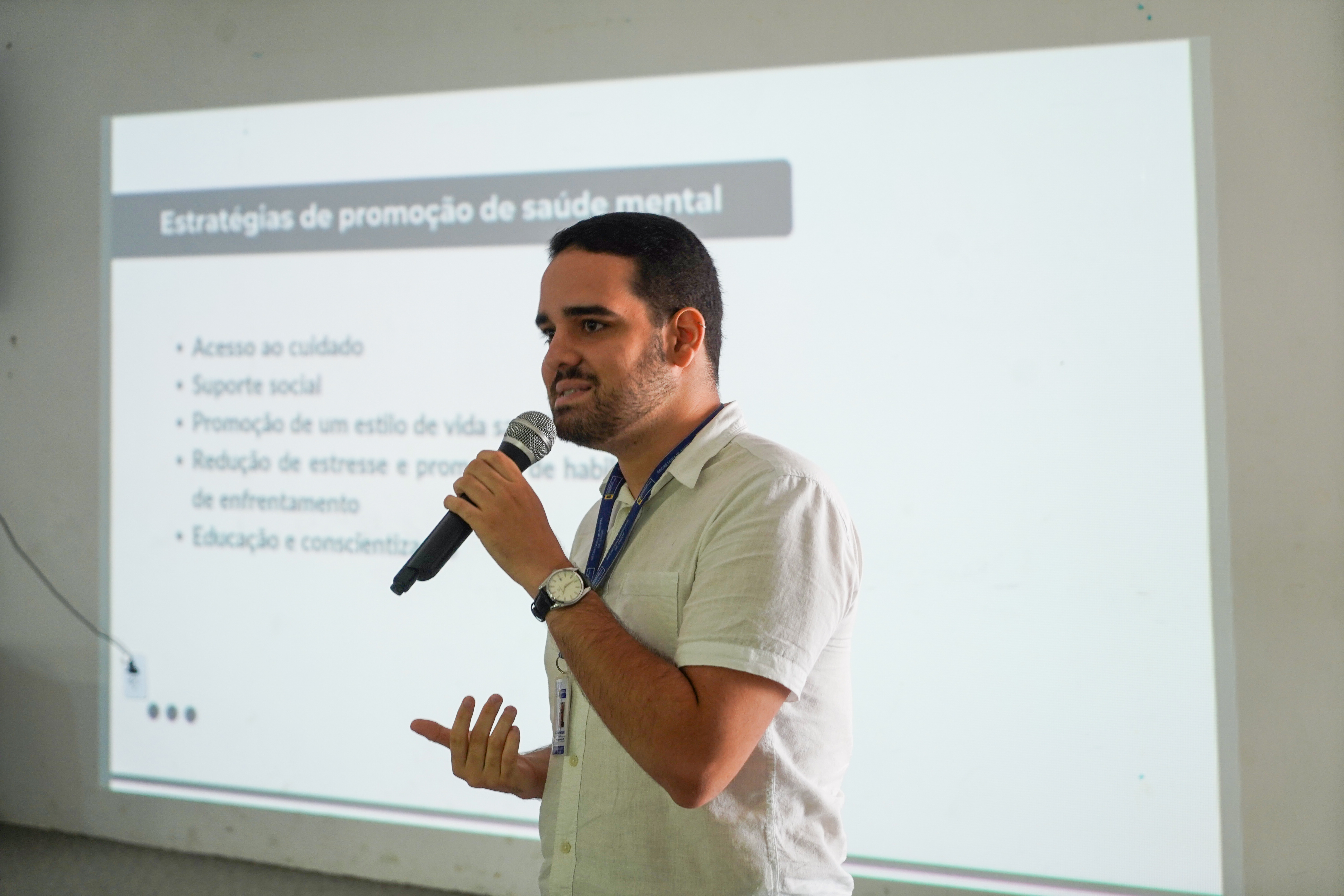 Imagem ilustrativa: Psicólogo conscientiza população sobre o cuidado com a saúde mental